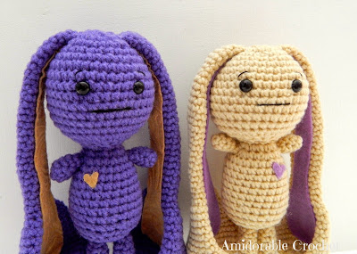 long eared bunny amigurumi